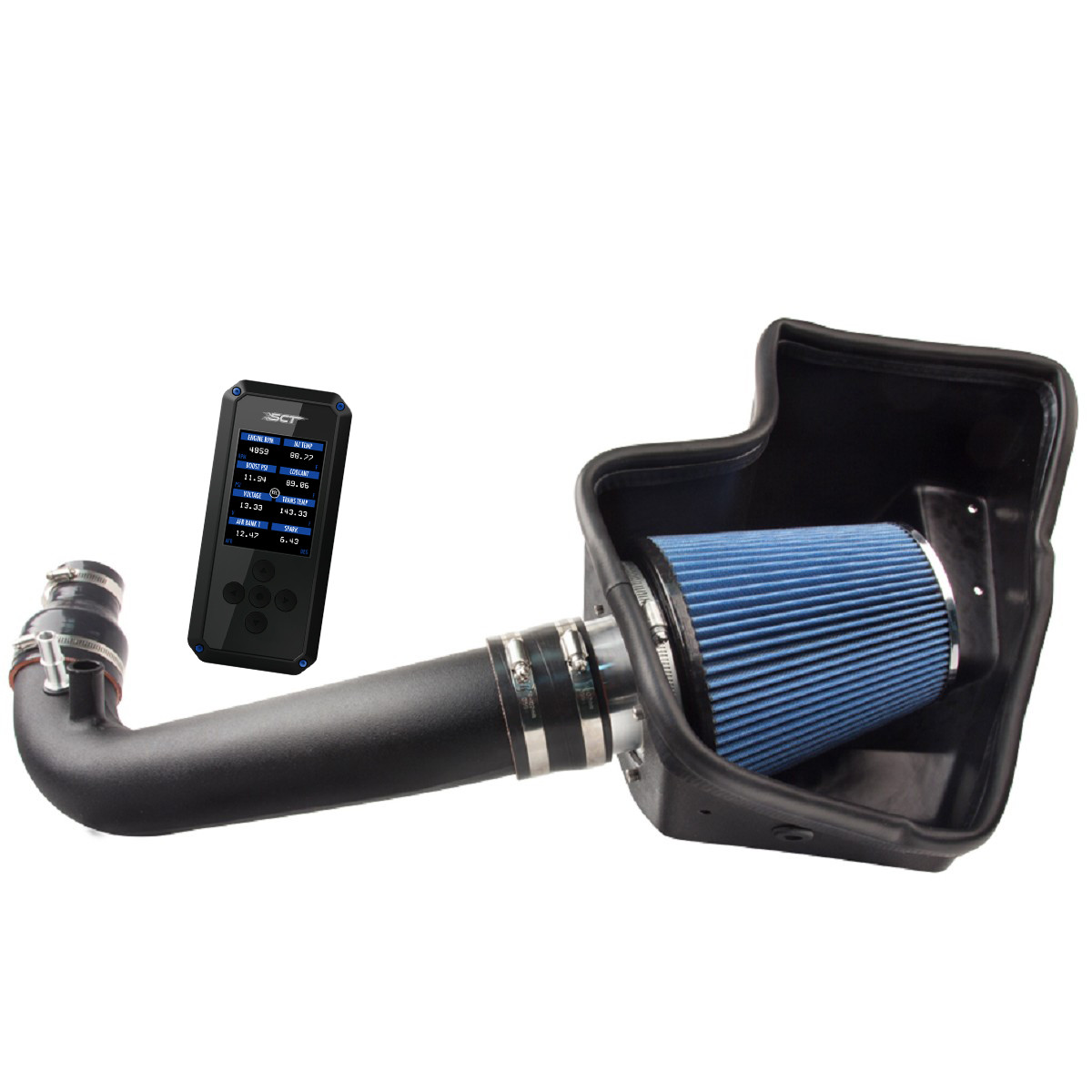 Steeda ProFlow Mustang EcoBoost Ultimate Induction Power Pack w